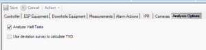Enable ESP Analysis